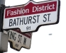 .KING-BATHURST street sign